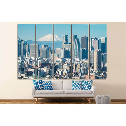 Copy of Tokyo, Japan №1157 Ready to Hang Canvas Print - Zellart Canvas Prints ALL_Products, s-1157