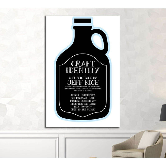 Craft Beer №3451 Ready to Hang Canvas PrintCanvas art arrives ready to hang, with hanging accessories included and no additional framing required. Every canvas print is hand-crafted, made on-demand at our workshop and expertly stretched around 100% North