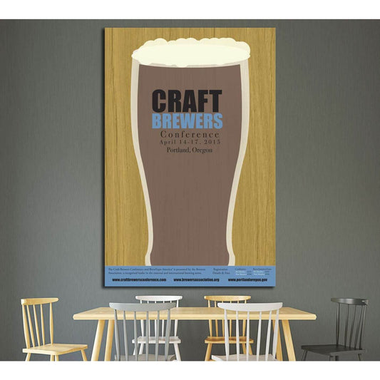 Craft Beer №3452 Ready to Hang Canvas PrintCanvas art arrives ready to hang, with hanging accessories included and no additional framing required. Every canvas print is hand-crafted, made on-demand at our workshop and expertly stretched around 100% North