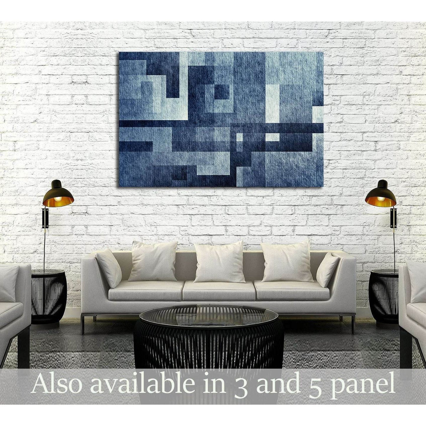 Creative abstract textured background №2891 Ready to Hang Canvas Print - Zellart Canvas Prints ALL_Products, s-2891