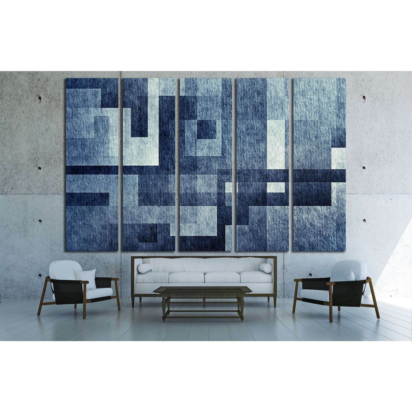 Creative abstract textured background №2891 Ready to Hang Canvas Print - Zellart Canvas Prints ALL_Products, s-2891