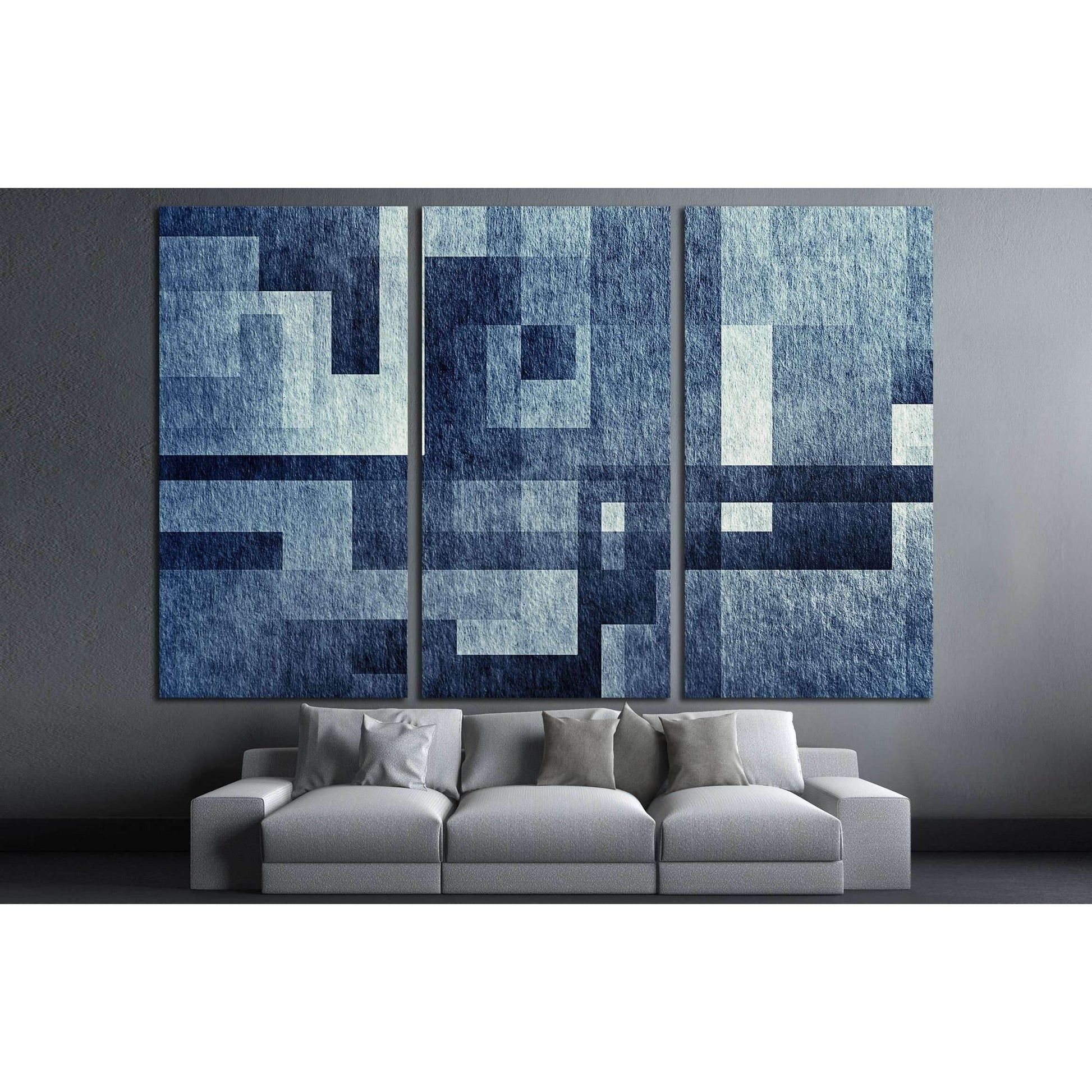 Creative abstract textured background №2891 Ready to Hang Canvas Print - Zellart Canvas Prints ALL_Products, s-2891