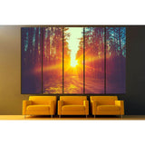 Deciduous Forest №614 Ready to Hang Canvas Print