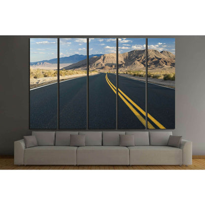 Desert road in Southern California №1899 Ready to Hang Canvas Print - Zellart Canvas Prints ALL_Products, s-1899