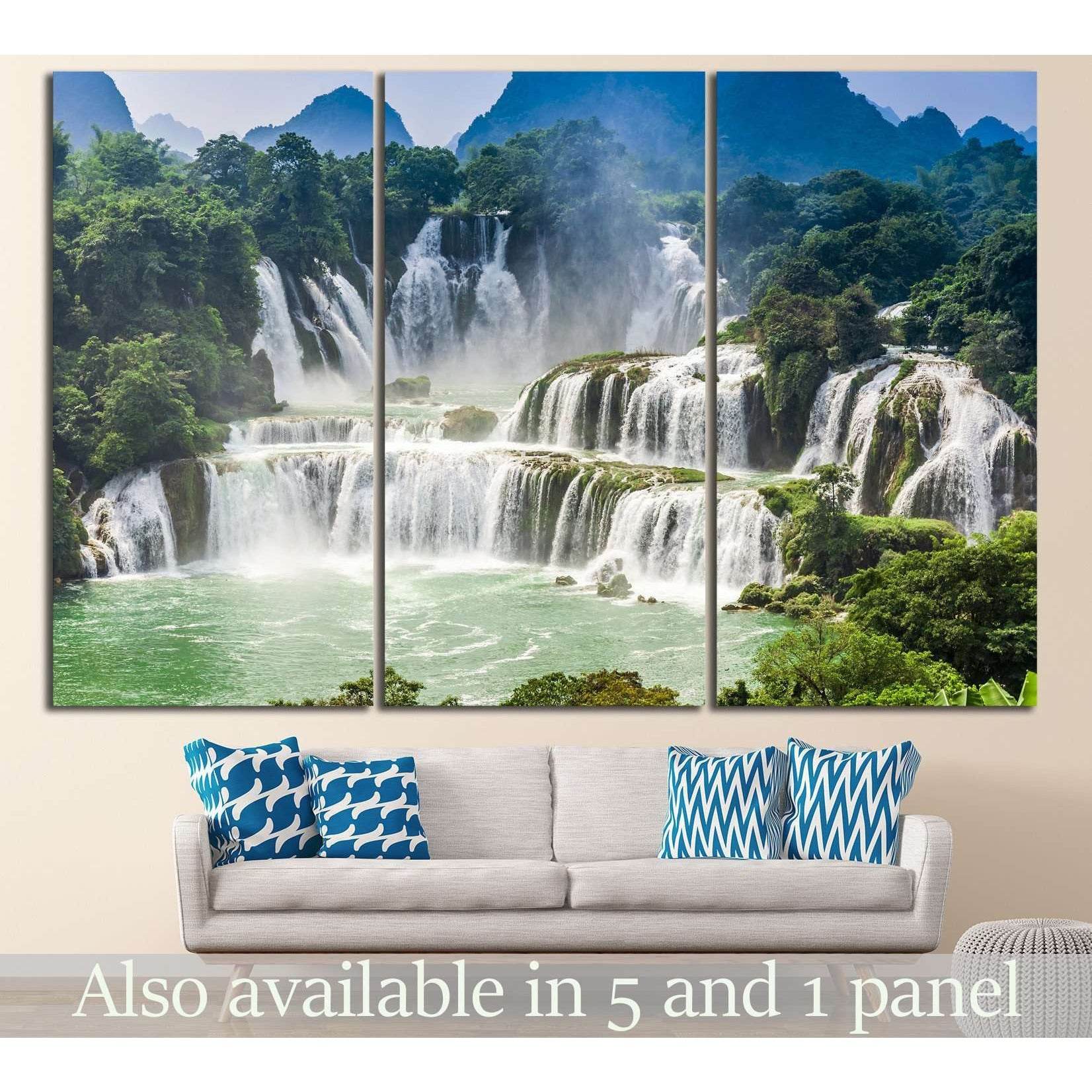 Detian Waterfall №607 Ready to Hang Canvas Print