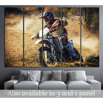 Dirt Bike №165 Ready to Hang Canvas PrintCanvas art arrives ready to hang, with hanging accessories included and no additional framing required. Every canvas print is hand-crafted, made on-demand at our workshop and expertly stretched around 100% North Am