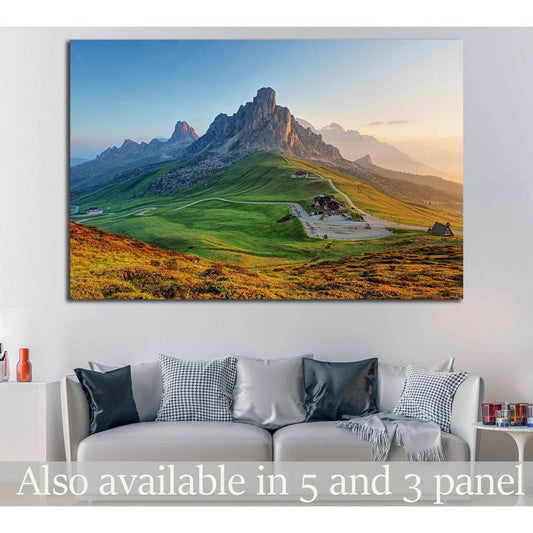 Dolomites landscape №608 Ready to Hang Canvas Print - Zellart Canvas Prints ALL_Products, s-608