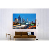 Downtown Atlanta, Georgia at the sunset time №1645 Ready to Hang Canvas Print