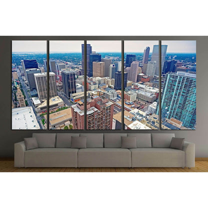 Downtown Denver №1745 Ready to Hang Canvas Print - Zellart Canvas Prints ALL_Products, s-1745