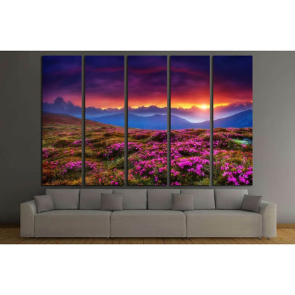 Dramatic and picturesque scene, Location Georgia. Europe №3083 Ready to Hang Canvas Print - Zellart Canvas Prints ALL_Products, s-3083
