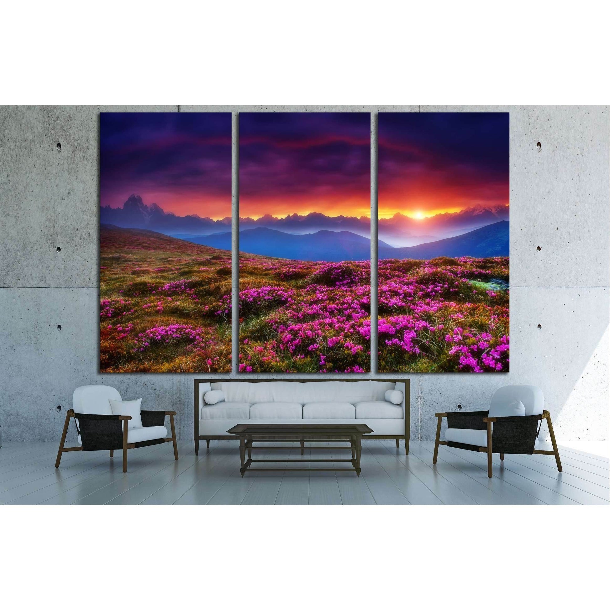 Dramatic and picturesque scene, Location Georgia. Europe №3083 Ready to Hang Canvas Print - Zellart Canvas Prints ALL_Products, s-3083