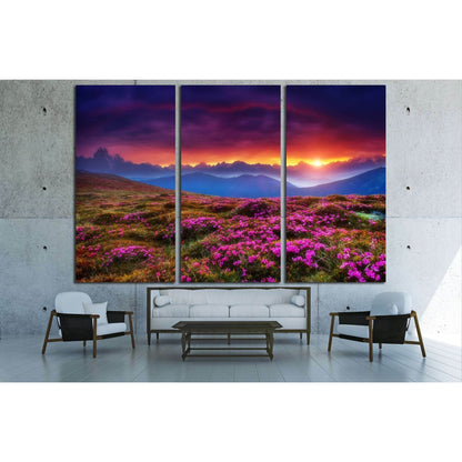 Dramatic and picturesque scene, Location Georgia. Europe №3083 Ready to Hang Canvas Print - Zellart Canvas Prints ALL_Products, s-3083