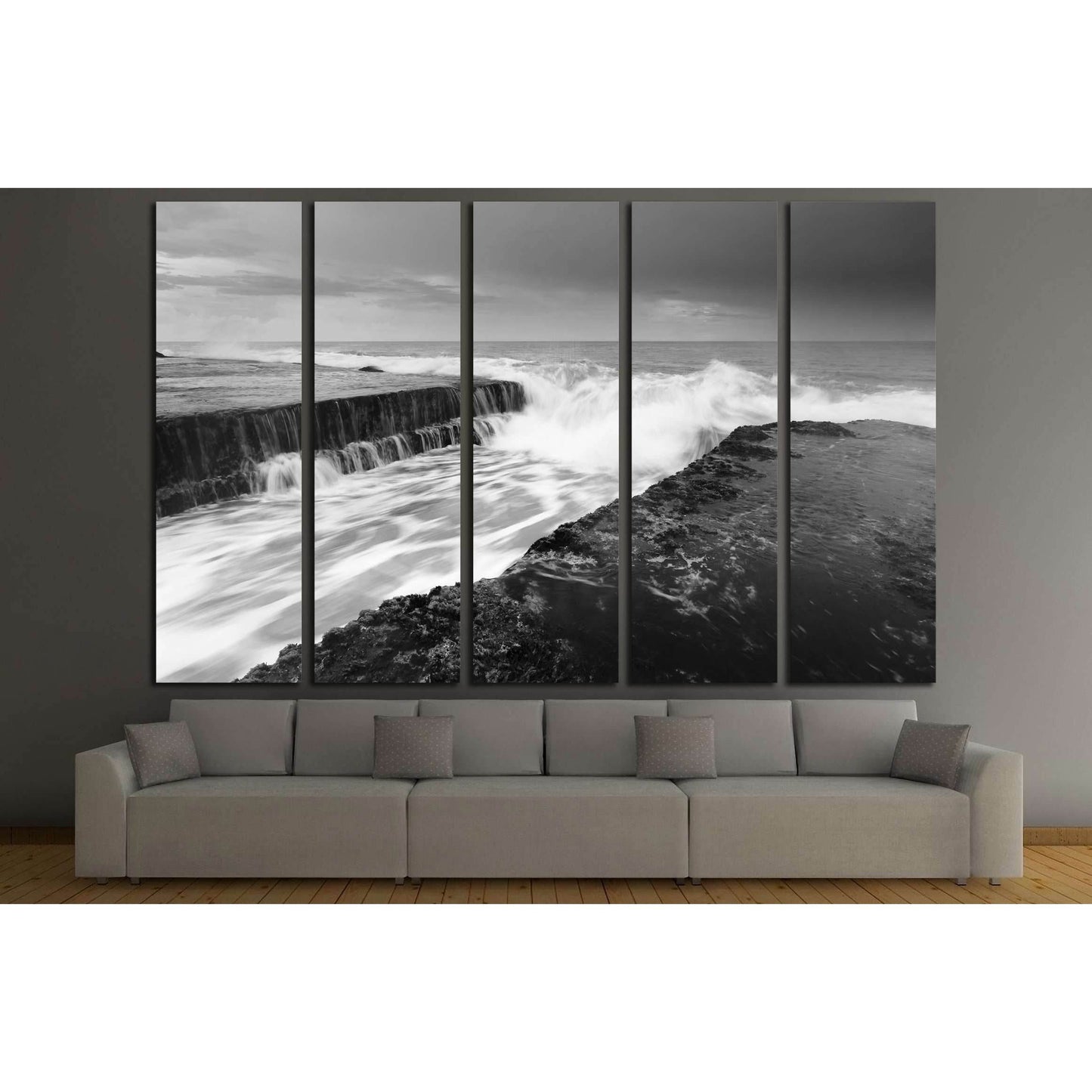 Dramatic seascape at Tanah Lot, Bali, Indonesia №2703 Ready to Hang Canvas PrintCanvas art arrives ready to hang, with hanging accessories included and no additional framing required. Every canvas print is hand-crafted, made on-demand at our workshop and