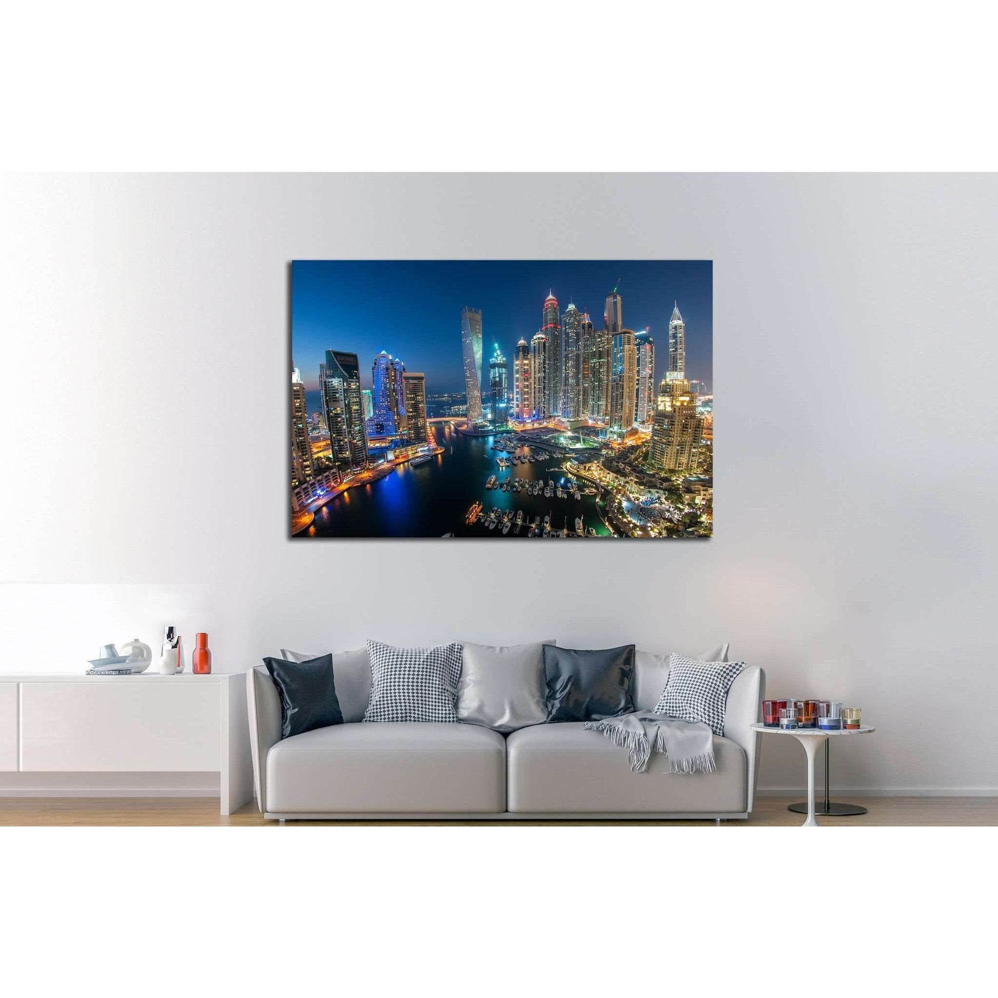 DUBAI №569 Ready to Hang Canvas Print - Zellart Canvas Prints ALL_Products, s-569
