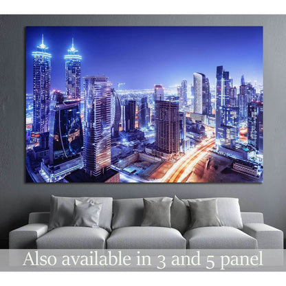 Dubai downtown, UAE №1132 Ready to Hang Canvas PrintCanvas art arrives ready to hang, with hanging accessories included and no additional framing required. Every canvas print is hand-crafted, made on-demand at our workshop and expertly stretched around 10