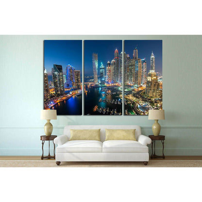 DUBAI №569 Ready to Hang Canvas PrintCanvas art arrives ready to hang, with hanging accessories included and no additional framing required. Every canvas print is hand-crafted, made on-demand at our workshop and expertly stretched around 100% North Americ