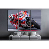 Ducati Team, Jorge Lorenzo, 2017 MotoGP pre-season test, SEPANG, MALAYSIA №1895 Ready to Hang Canvas Print