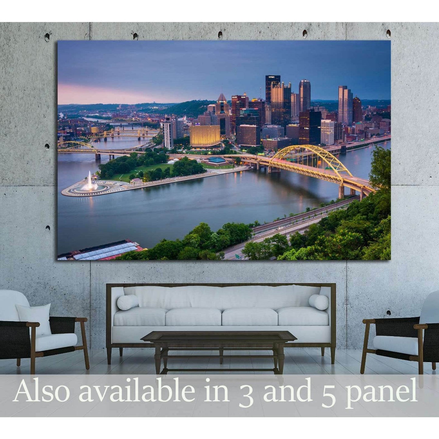 Duquesne Incline in Mount Washington, Pittsburgh, Pennsylvania №1703 Ready to Hang Canvas PrintCanvas art arrives ready to hang, with hanging accessories included and no additional framing required. Every canvas print is hand-crafted, made on-demand at ou