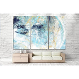 Dynamic painting texture №1050 Ready to Hang Canvas Print