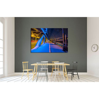 Edmonton, Alberta high level bridge №3051 Ready to Hang Canvas Print - Zellart Canvas Prints ALL_Products, s-3051