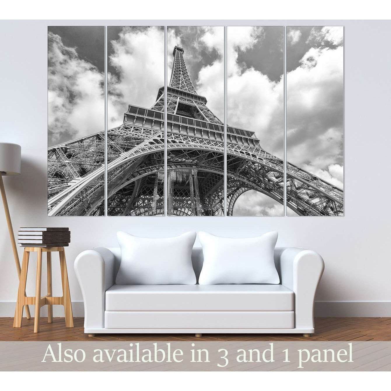 Eiffel Tower №3004 Ready to Hang Canvas Print - Zellart Canvas Prints ALL_Products, z-3004
