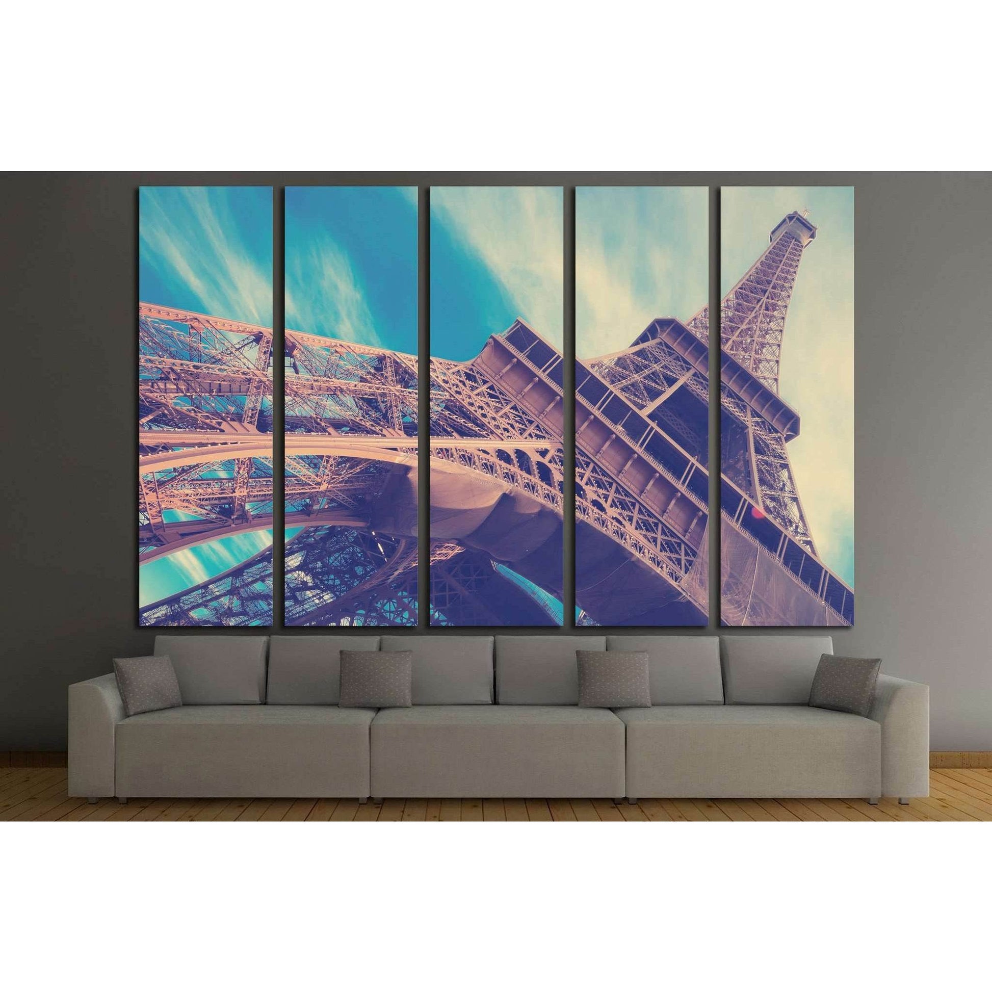 Eiffel Tower in Paris, France №1176 Ready to Hang Canvas PrintCanvas art arrives ready to hang, with hanging accessories included and no additional framing required. Every canvas print is hand-crafted, made on-demand at our workshop and expertly stretched