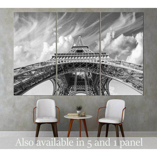 Eiffel Tower №3003 Ready to Hang Canvas PrintCanvas art arrives ready to hang, with hanging accessories included and no additional framing required. Every canvas print is hand-crafted, made on-demand at our workshop and expertly stretched around 100% Nort