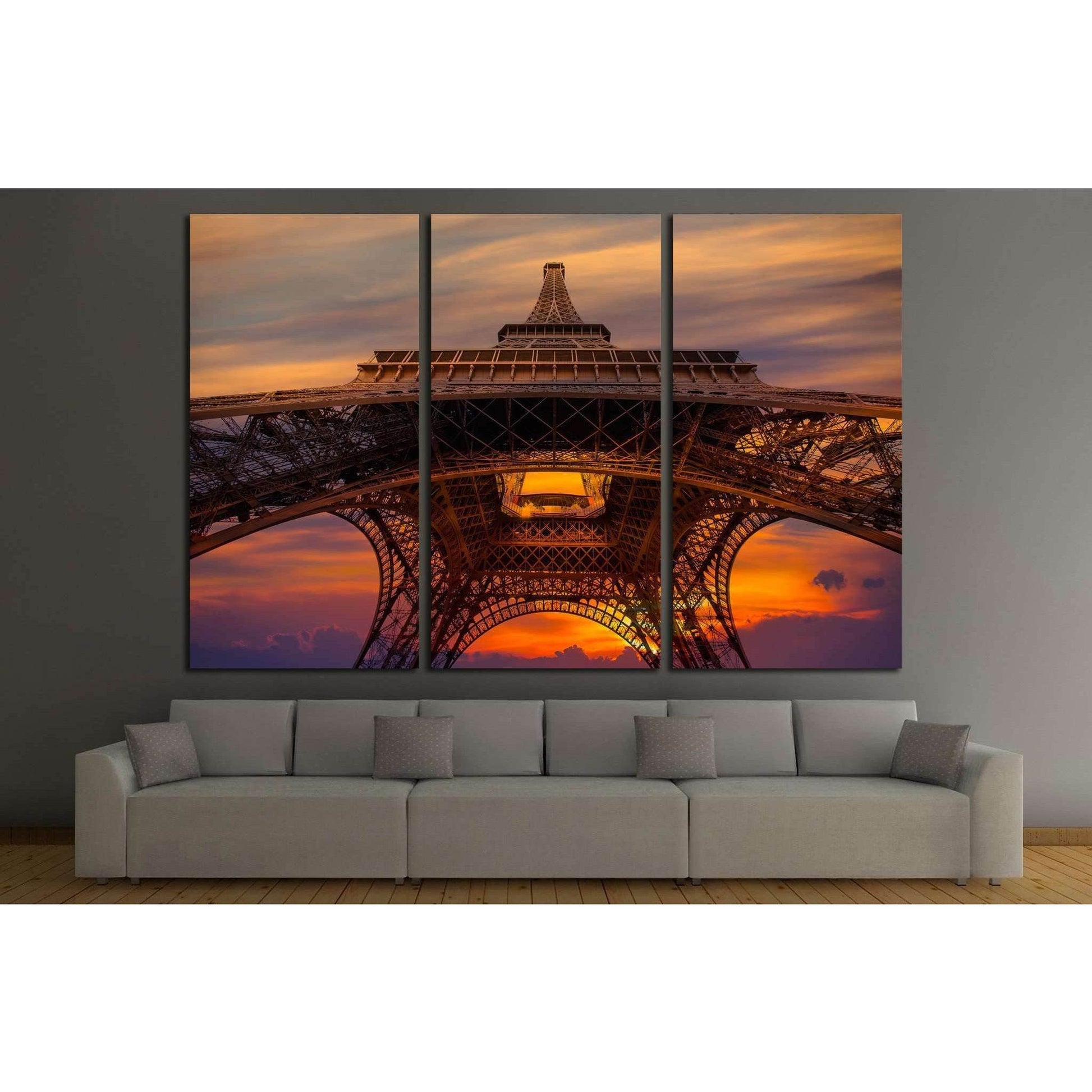 Eiffel tower, Paris, France №1188 Ready to Hang Canvas PrintCanvas art arrives ready to hang, with hanging accessories included and no additional framing required. Every canvas print is hand-crafted, made on-demand at our workshop and expertly stretched a