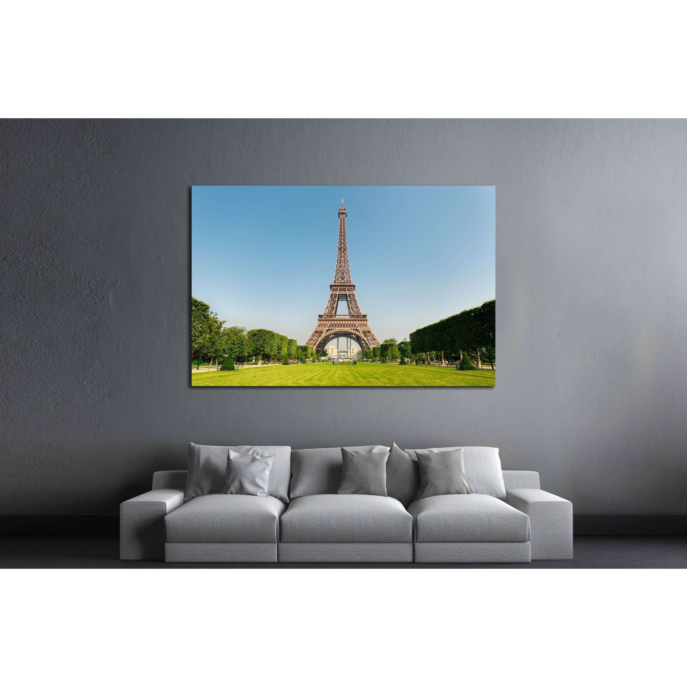 Eiffel Tower, Paris, France №2309 Ready to Hang Canvas Print