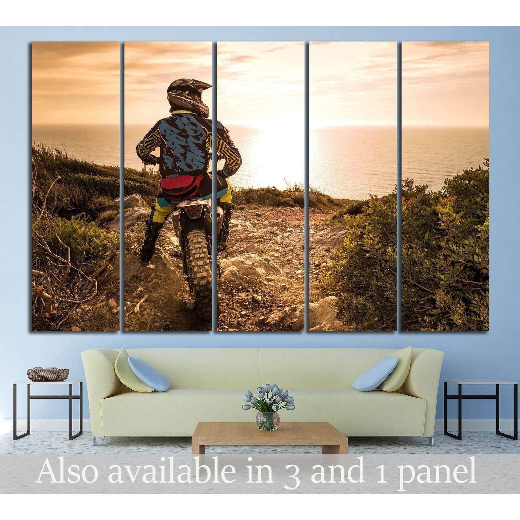 Enduro №167 Ready to Hang Canvas Print - Zellart Canvas Prints ALL_Products, wd-167