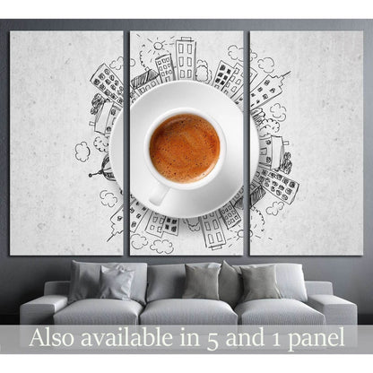 Espresso №1920 Ready to Hang Canvas PrintCanvas art arrives ready to hang, with hanging accessories included and no additional framing required. Every canvas print is hand-crafted, made on-demand at our workshop and expertly stretched around 100% North Am