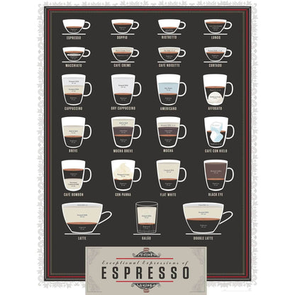 EXCEPTIONAL EXPRESSIONS OF ESPRESSO №2028 Ready to Hang Canvas PrintCanvas art arrives ready to hang, with hanging accessories included and no additional framing required. Every canvas print is hand-crafted, made on-demand at our workshop and expertly str