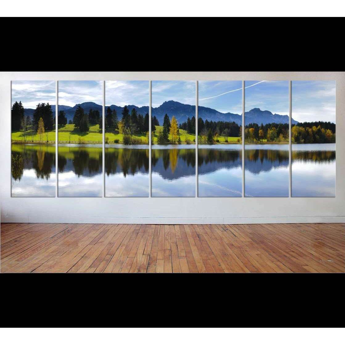 Extra Large landscape in Bavaria, Germany №40 Ready to Hang Canvas Print - Zellart Canvas Prints ALL_Products, s-38