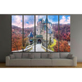 Fairytale castle scenery №1807 Ready to Hang Canvas Print