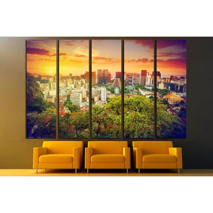Financial center of Rio de Janeiro, Brazil №3036 Ready to Hang Canvas PrintCanvas art arrives ready to hang, with hanging accessories included and no additional framing required. Every canvas print is hand-crafted, made on-demand at our workshop and exper