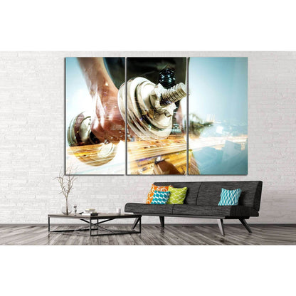Fitness Wall Art №198 Ready to Hang Canvas Print - Zellart Canvas Prints ALL_Products, wd-198