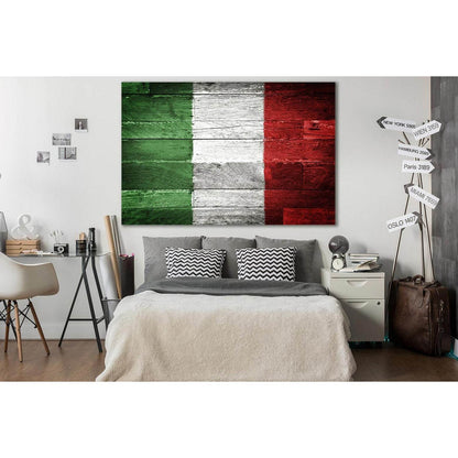 Flag Of Italy №SL1164 Ready to Hang Canvas Print - Zellart Canvas Prints 0new, ALL_Products, Flags