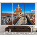 Florence Duomo. Basilica di Santa Maria del Fiore in Florence, Italy №1803 Ready to Hang Canvas Print