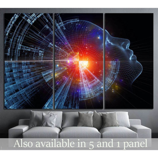 fractal elements №1084 Ready to Hang Canvas PrintCanvas art arrives ready to hang, with hanging accessories included and no additional framing required. Every canvas print is hand-crafted, made on-demand at our workshop and expertly stretched around 100%