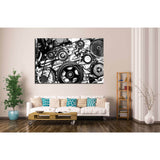 Fragment of Engine №138 Ready to Hang Canvas Print