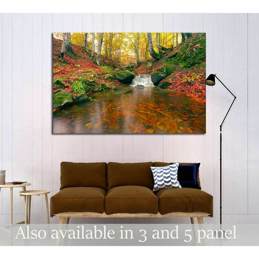 France, national park, beauty world №3181 Ready to Hang Canvas Print - Zellart Canvas Prints ALL_Products, s-3181