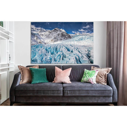 Franz Josef Glacier №SL1305 Ready to Hang Canvas Print - Zellart Canvas Prints 0new, ALL_Products, Glacials