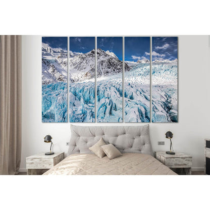 Franz Josef Glacier №SL1305 Ready to Hang Canvas Print - Zellart Canvas Prints 0new, ALL_Products, Glacials
