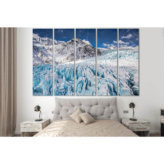 Franz Josef Glacier №SL1305 Ready to Hang Canvas Print - Zellart Canvas Prints 0new, ALL_Products, Glacials