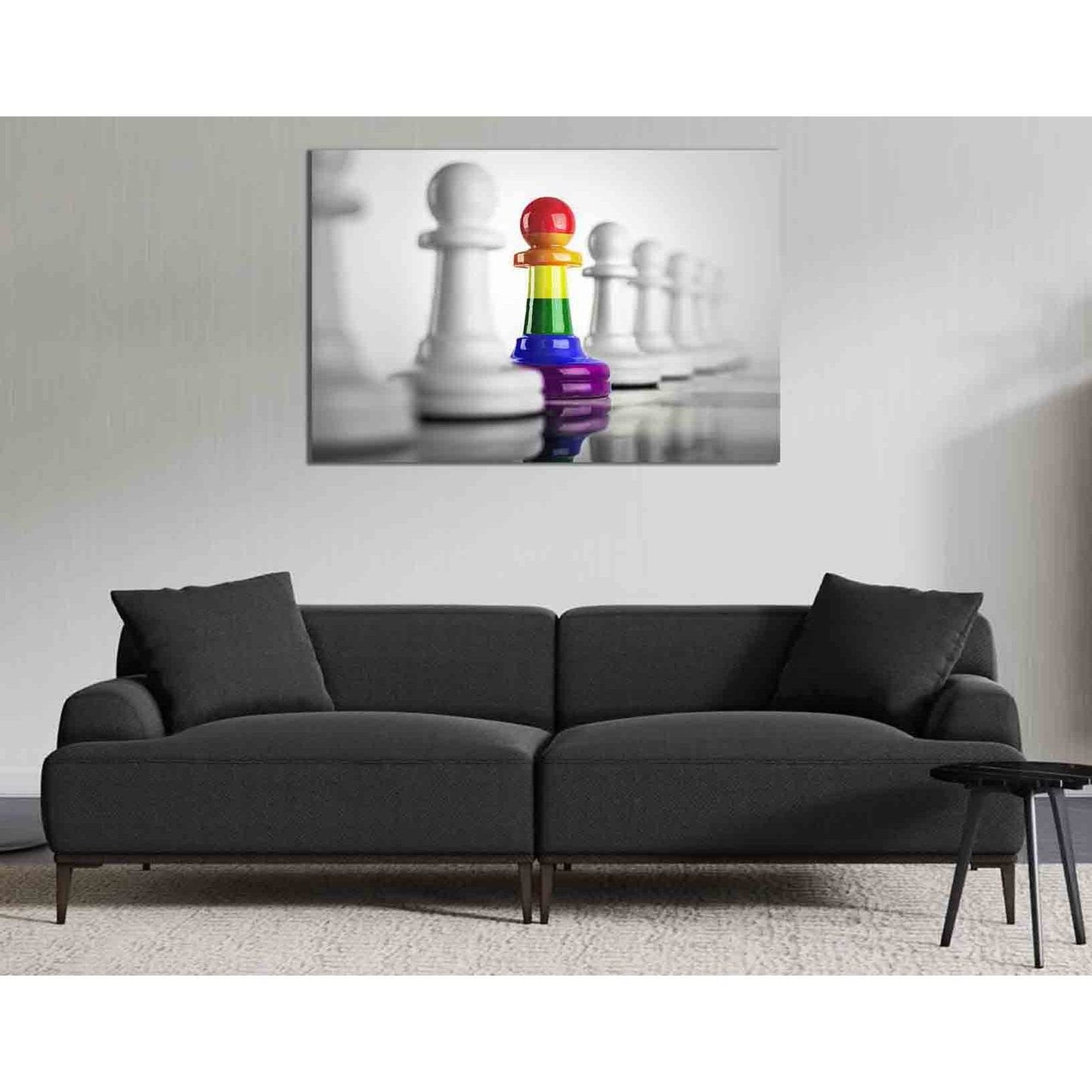 Gay pride №2117 Ready to Hang Canvas Print - Zellart Canvas Prints 2117, ALL_Products