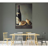 Gianluca Corona, Bread and wine №3413 Ready to Hang Canvas Print