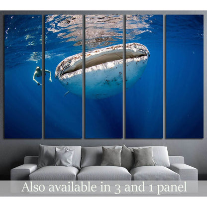 Girl and Whale №507 Ready to Hang Canvas PrintCanvas art arrives ready to hang, with hanging accessories included and no additional framing required. Every canvas print is hand-crafted, made on-demand at our workshop and expertly stretched around 100% Nor