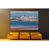 Golden Gate Bridge, San Francisco Peninsula to Marin County,California №1248 Ready to Hang Canvas Print