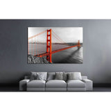 Golden Gate, San Francisco №737 Ready to Hang Canvas Print