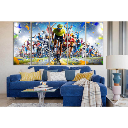 Grand Arena Sports Collage №SL955 Ready to Hang Canvas Print - Zellart Canvas Prints 0new, ALL_Products, Sports & Motivation